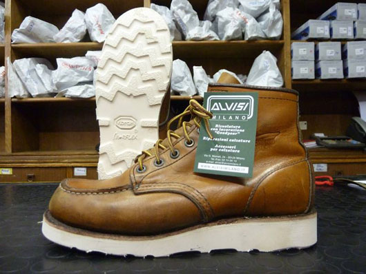 Red Wing "877" risuolature con lavorazione originale "Goodyear"