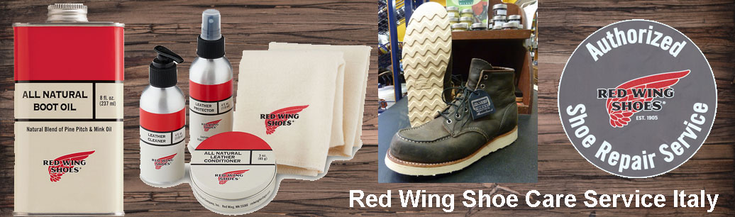 Calzolaio ufficiale autorizzato Red Wing  - Risuolatura originale Red Wing